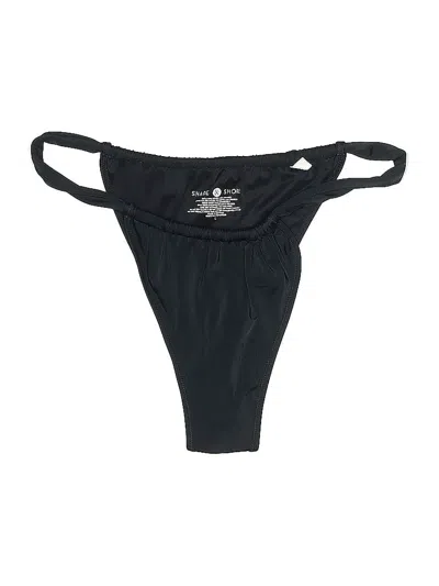 Pre-owned Shade & Shore Swimsuit Bottoms In Black