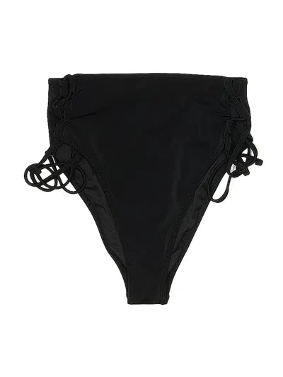 Pre-owned Shade & Shore Swimsuit Bottoms In Black
