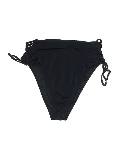 Pre-owned Shade & Shore Swimsuit Bottoms In Black