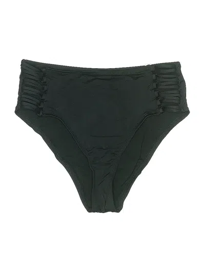 Pre-owned Shade & Shore Swimsuit Bottoms In Black