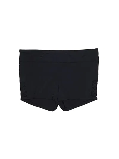 Pre-owned Shade & Shore Swimsuit Bottoms In Black