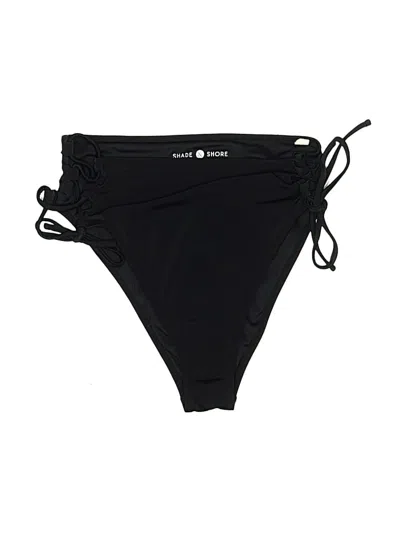 Pre-owned Shade & Shore Swimsuit Bottoms In Black