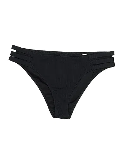 Pre-owned Shade & Shore Swimsuit Bottoms In Black