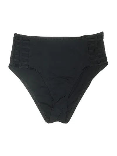 Pre-owned Shade & Shore Swimsuit Bottoms In Black