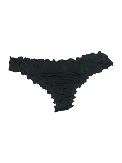 Pre-owned Shade & Shore Swimsuit Bottoms In Black