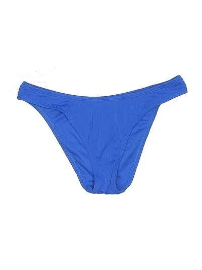 Pre-owned Shade & Shore Swimsuit Bottoms In Blue
