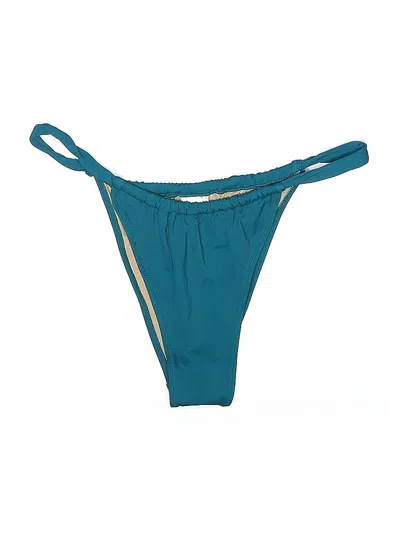 Pre-owned Shade & Shore Swimsuit Bottoms In Blue