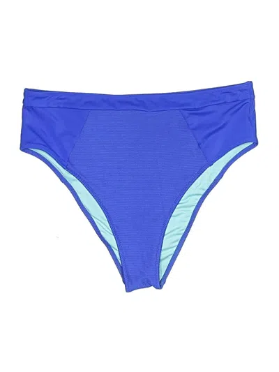 Pre-owned Shade & Shore Swimsuit Bottoms In Blue