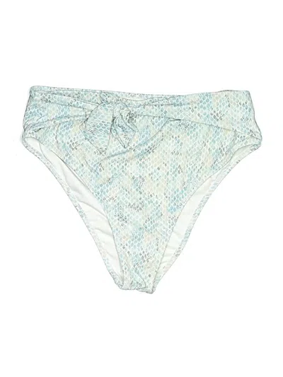 Pre-owned Shade & Shore Swimsuit Bottoms In Blue