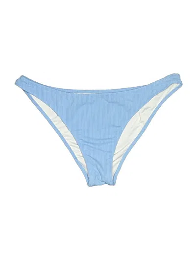 Pre-owned Shade & Shore Swimsuit Bottoms In Blue