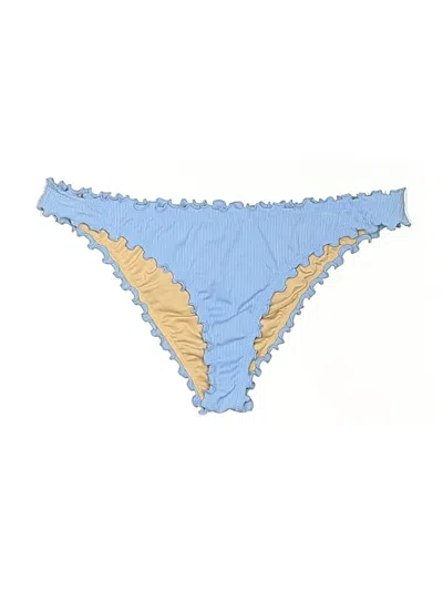 Pre-owned Shade & Shore Swimsuit Bottoms In Blue