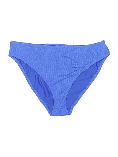Pre-owned Shade & Shore Swimsuit Bottoms In Blue