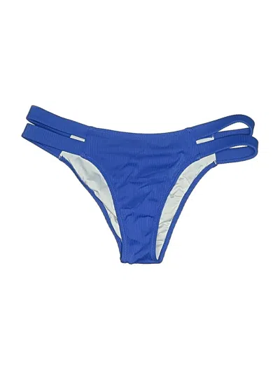 Pre-owned Shade & Shore Swimsuit Bottoms In Blue