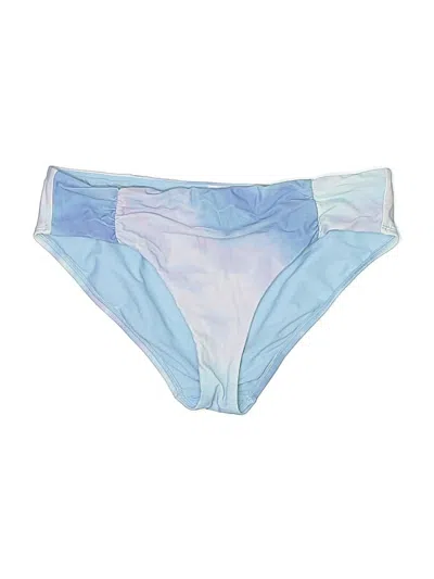 Pre-owned Shade & Shore Swimsuit Bottoms In Blue