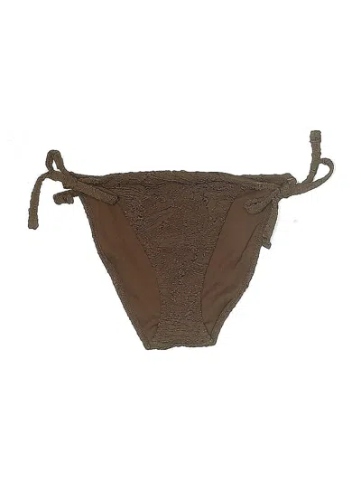 Pre-owned Shade & Shore Swimsuit Bottoms In Brown