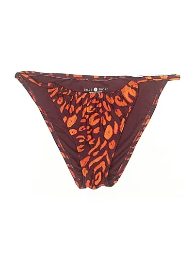 Pre-owned Shade & Shore Swimsuit Bottoms In Brown