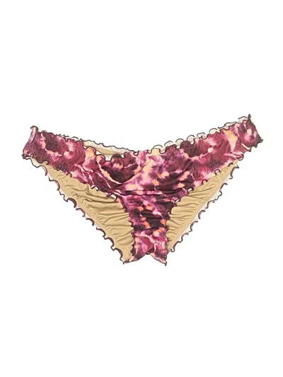 Pre-owned Shade & Shore Swimsuit Bottoms In Gold