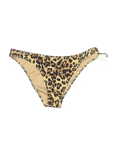 Pre-owned Shade & Shore Swimsuit Bottoms In Gold