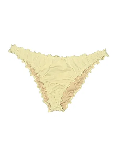 Pre-owned Shade & Shore Swimsuit Bottoms In Gold
