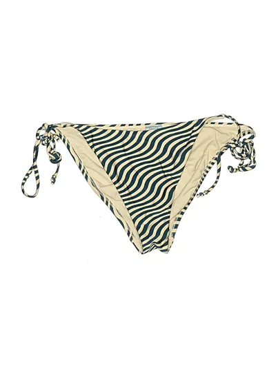 Pre-owned Shade & Shore Swimsuit Bottoms In Gold