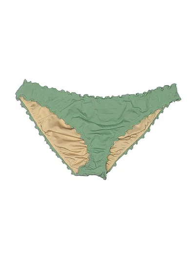 Pre-owned Shade & Shore Swimsuit Bottoms In Green
