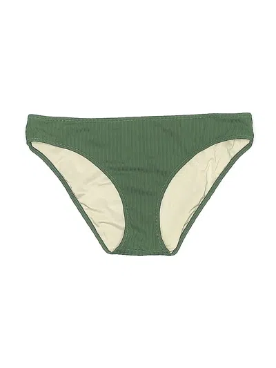 Pre-owned Shade & Shore Swimsuit Bottoms In Green