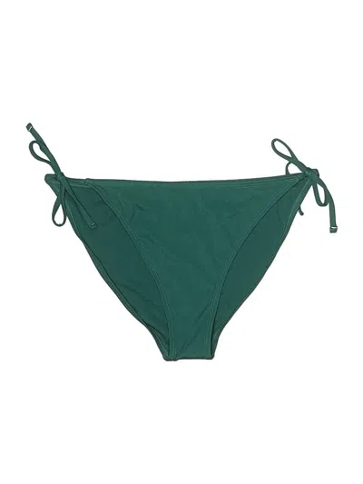 Pre-owned Shade & Shore Swimsuit Bottoms In Green