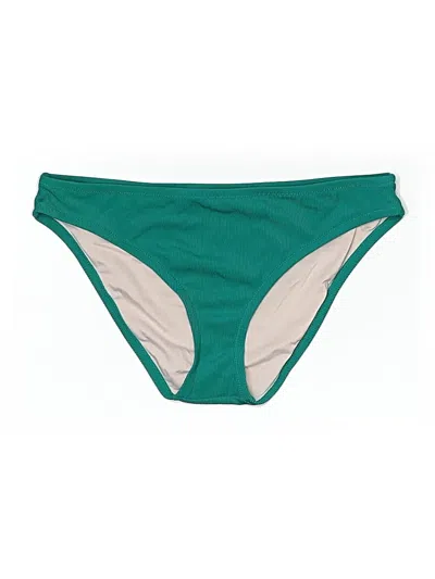 Pre-owned Shade & Shore Swimsuit Bottoms In Green