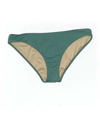 Pre-owned Shade & Shore Swimsuit Bottoms In Green