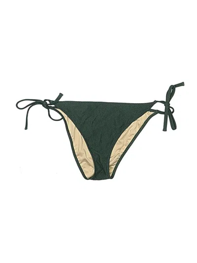 Pre-owned Shade & Shore Swimsuit Bottoms In Green