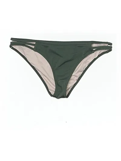 Pre-owned Shade & Shore Swimsuit Bottoms In Green