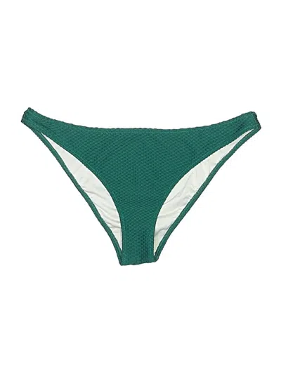 Pre-owned Shade & Shore Swimsuit Bottoms In Green