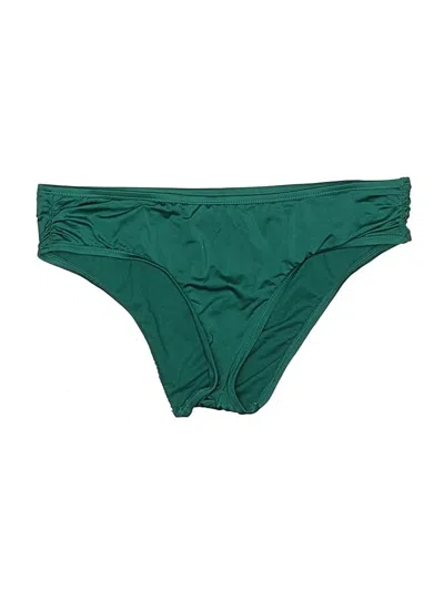 Pre-owned Shade & Shore Swimsuit Bottoms In Green