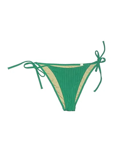 Pre-owned Shade & Shore Swimsuit Bottoms In Green