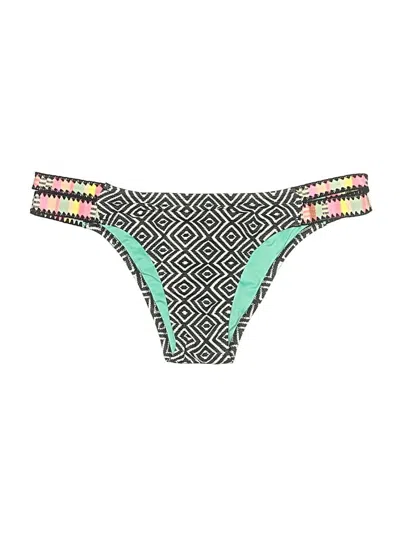 Pre-owned Shade & Shore Swimsuit Bottoms In Green