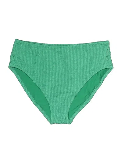 Pre-owned Shade & Shore Swimsuit Bottoms In Green