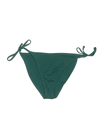 Pre-owned Shade & Shore Swimsuit Bottoms In Green