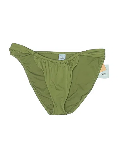 Pre-owned Shade & Shore Swimsuit Bottoms In Green