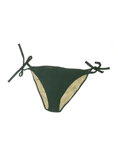 Pre-owned Shade & Shore Swimsuit Bottoms In Green