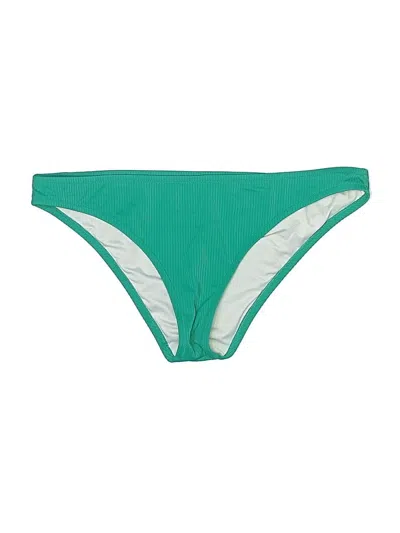 Pre-owned Shade & Shore Swimsuit Bottoms In Green