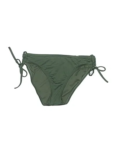 Pre-owned Shade & Shore Swimsuit Bottoms In Green