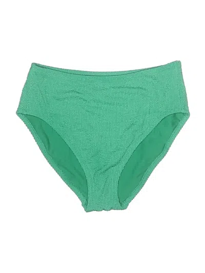 Pre-owned Shade & Shore Swimsuit Bottoms In Green
