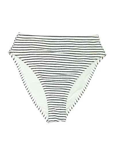 Pre-owned Shade & Shore Swimsuit Bottoms In Ivory