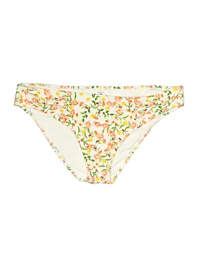 Pre-owned Shade & Shore Swimsuit Bottoms In Ivory