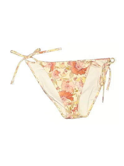 Pre-owned Shade & Shore Swimsuit Bottoms In Ivory