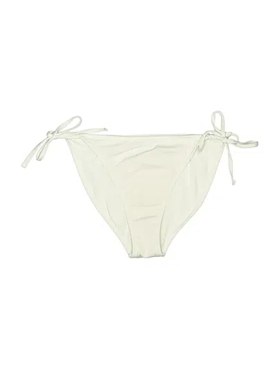 Pre-owned Shade & Shore Swimsuit Bottoms In Ivory