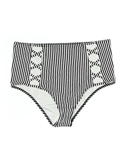Pre-owned Shade & Shore Swimsuit Bottoms In Ivory