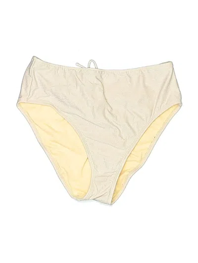 Pre-owned Shade & Shore Swimsuit Bottoms In Ivory