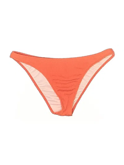 Pre-owned Shade & Shore Swimsuit Bottoms In Orange