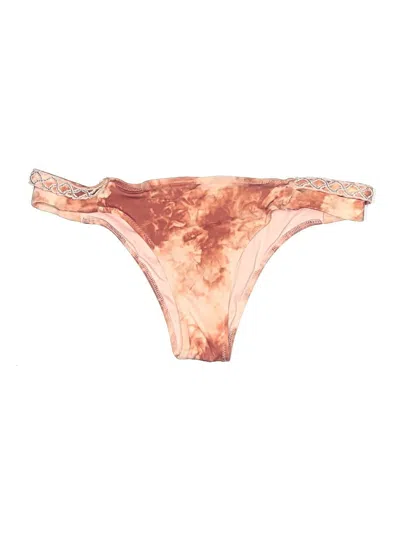 Pre-owned Shade & Shore Swimsuit Bottoms In Orange